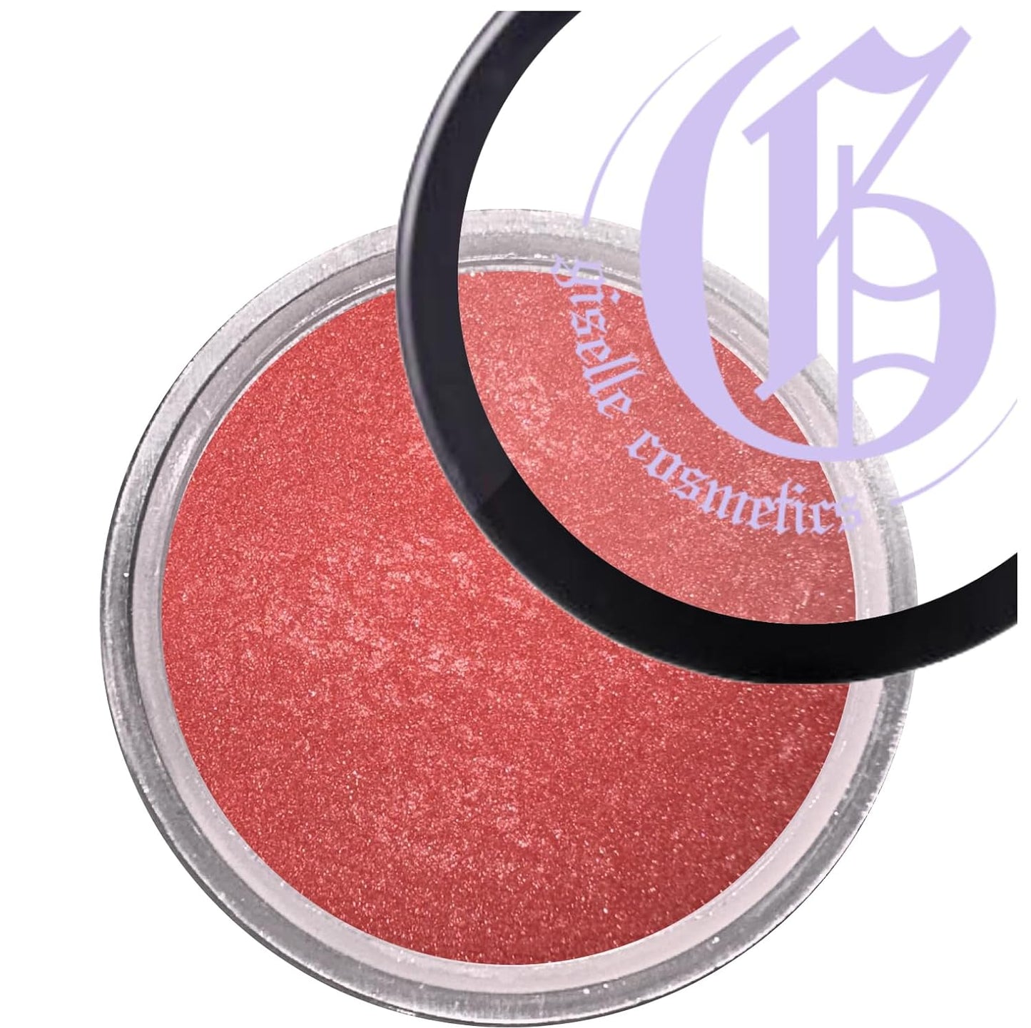 Giselle Cosmetics Red Hawaii Matte Blush Makeup Mineral Makeup Pure Talc Free Minerals Matte Loose Face Makeup Powder Blush for Cheeks 5 Gram Travel Size Blush