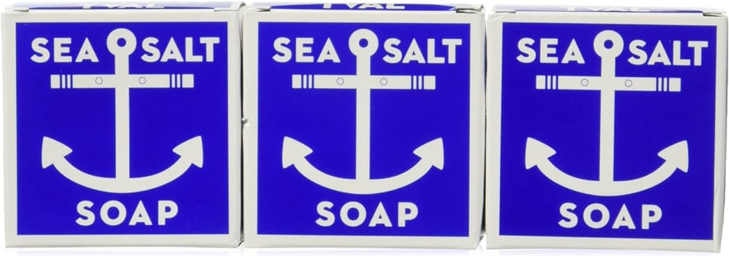Swedish Dream Sea Salt Soap Set by Kala, 4.3 Ounce (Pack of 3)