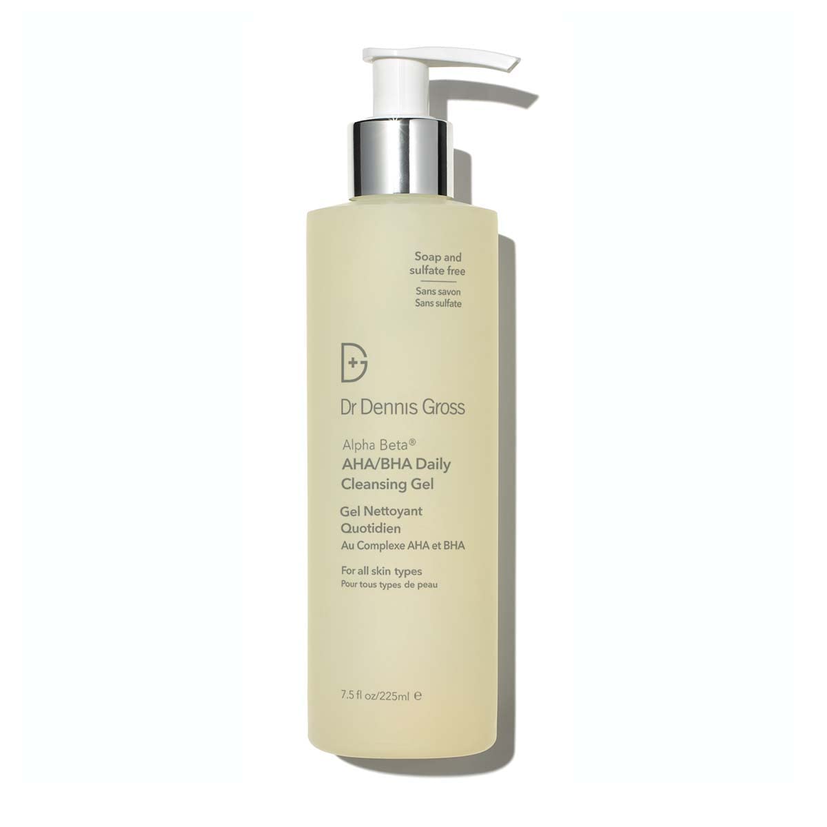 Dr. Dennis Gross Alpha Beta¨ AHA/BHA Daily Cleansing Gel, for Skin That is Dull, Congested and Uneven Tone & Texture (7.5 Fl Oz)