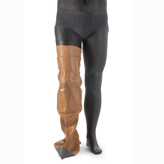 DryPro Waterproof Prosthetic Leg Cover, Non-Skid Foot, Vacuum Seal