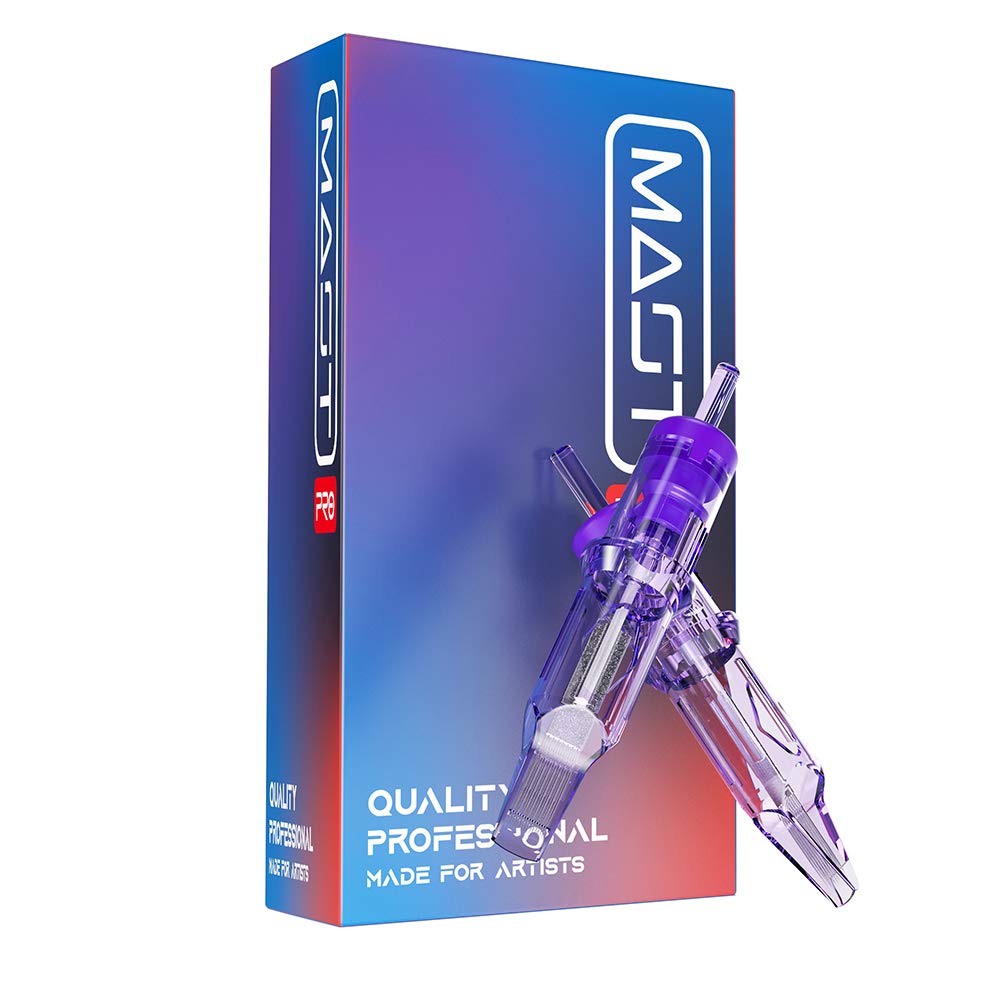 Mast Pro Tattoo Cartridges 20Pcs Disposable Needles Round Liner (1003RL)