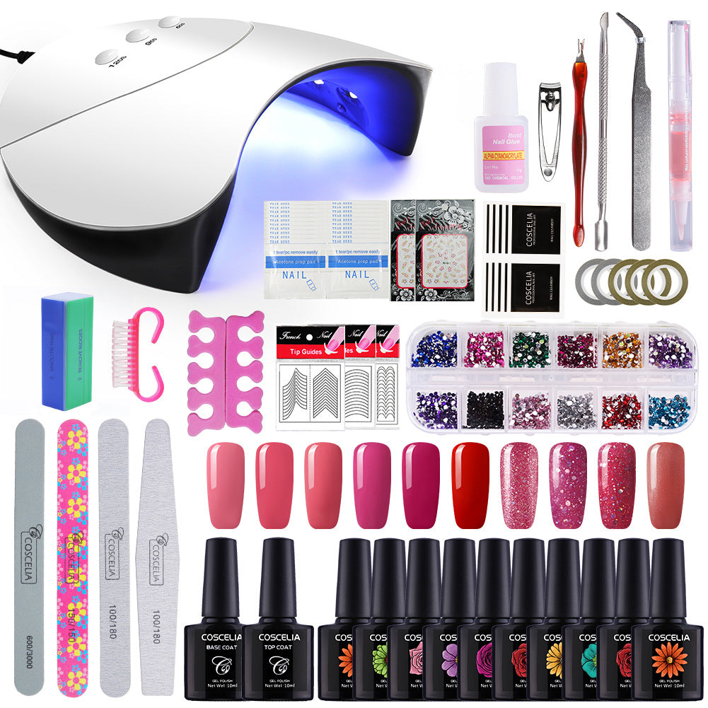 Complete Nail Decorations and Manicure Kit-Health & Wellness-Fit Focus