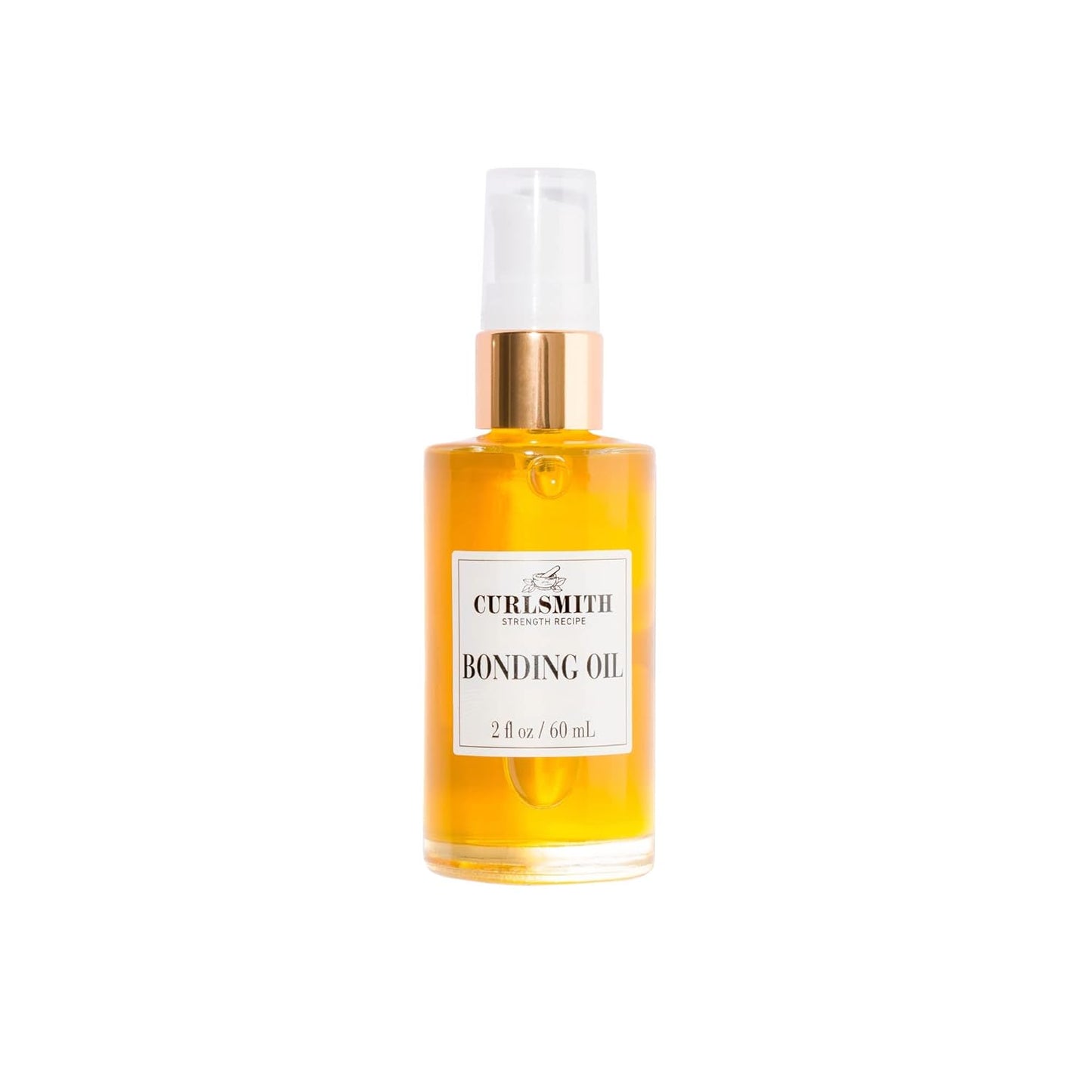 CURLSMITH Ð Bonding Oil, Lightweight Finishing Oil, For All Hair Types Including Dry & Damaged (60ml/2 fl oz)