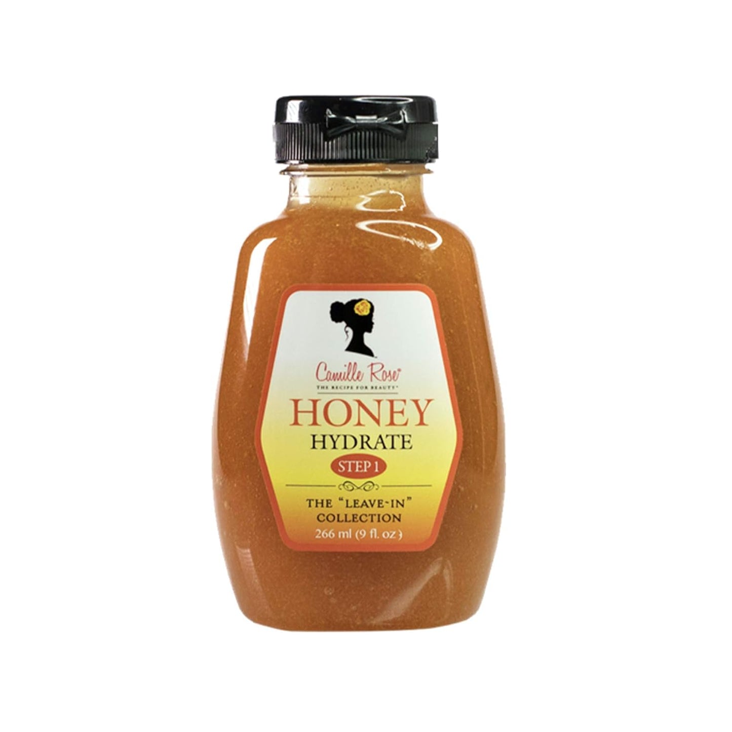 Camille Rose Honey Hydrate Leave In Conditioner, with Aloe and Olive Oil, to Soften Smooth and Protect, Moisturizer for All Hair Types, 9 fl oz
