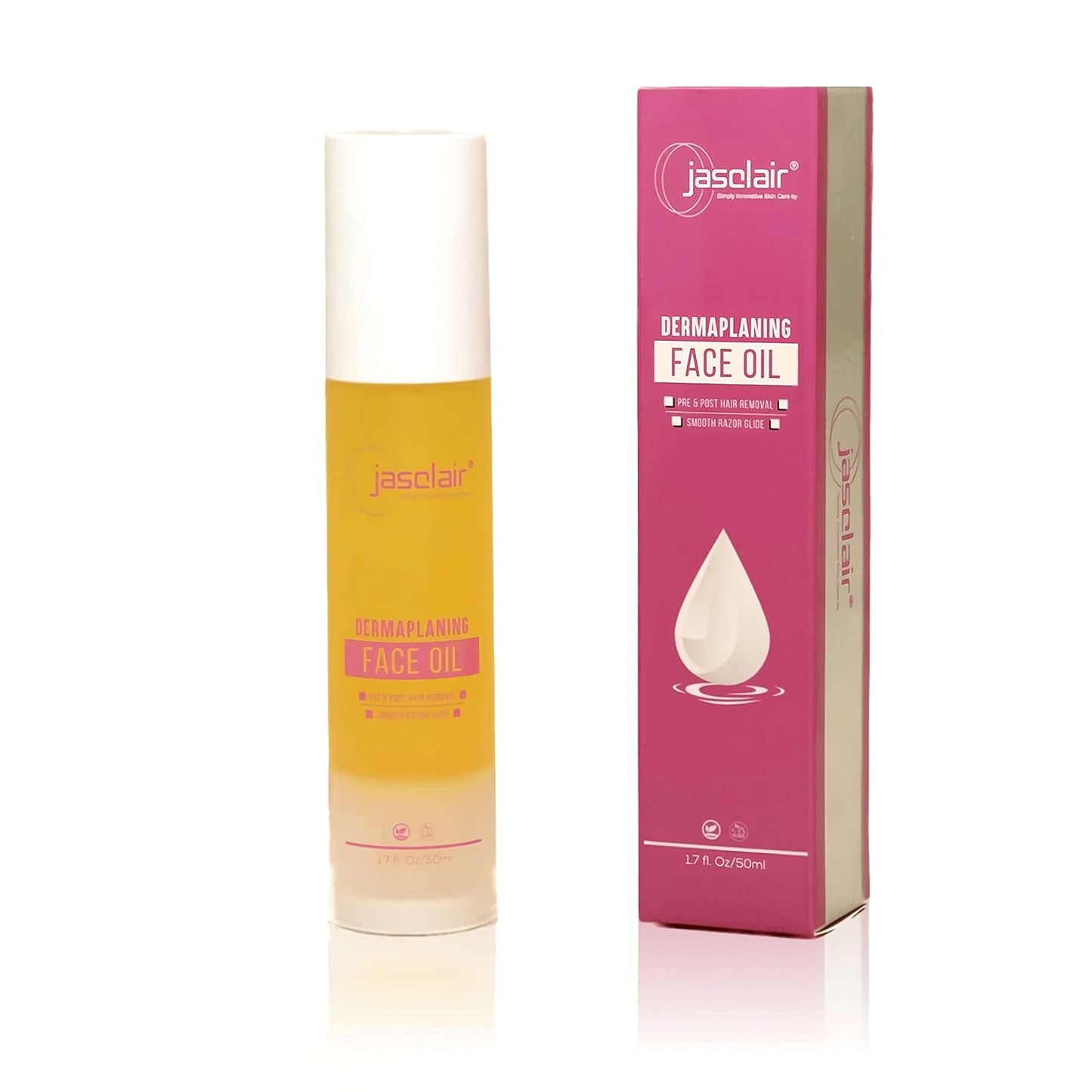 Dermaplaning Oil - Smooth Glide Skin Barrier Shave Oil For Women Ð Use with a Dermaplaning Tool, Face Razor, Face Shaver, Eyebrow Razor, Microblades For Face - Softens Area Pre Shave & After Shave