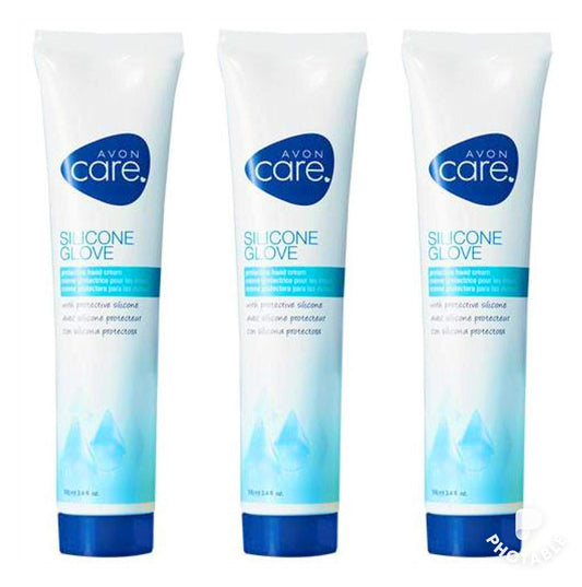 Lot of 3 Avon Care Silicone Glove Protective Hand Cream 3.4 fl oz each sealed sold by The Glam Shop