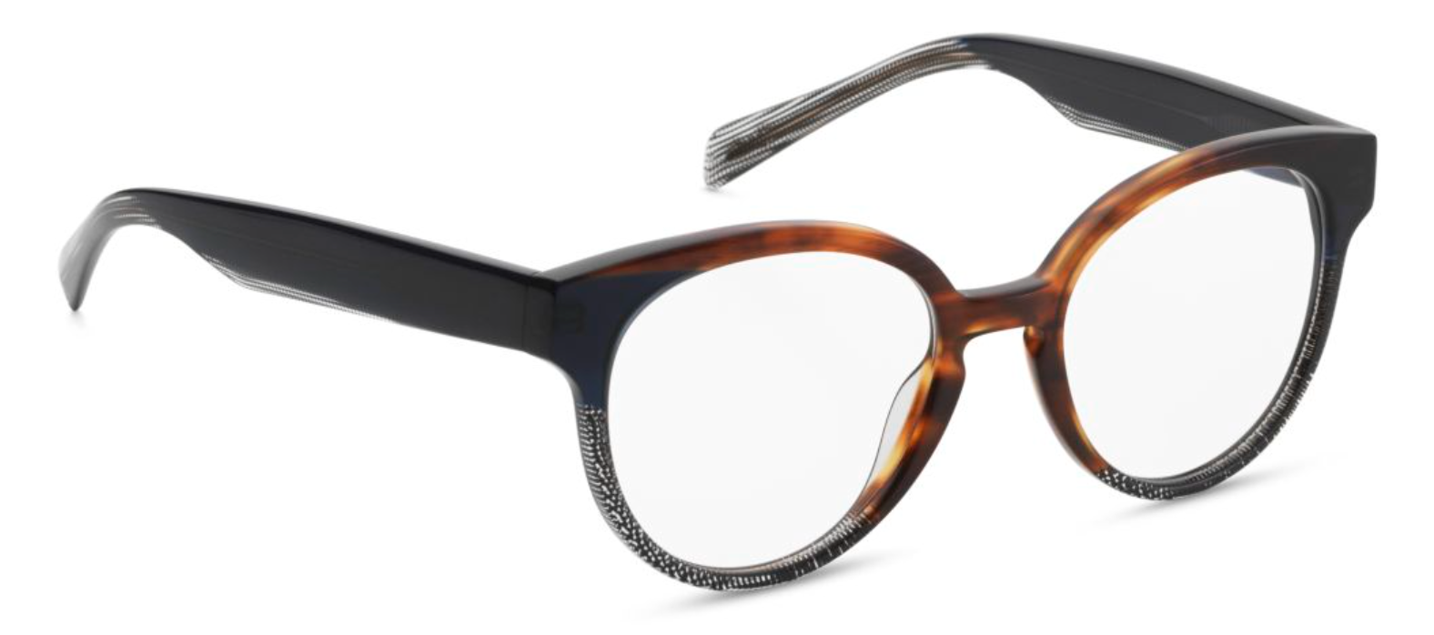 orgreen brittany plastic acetate cotton round cat eye female ladies women handmade in japan scandinavian danish design brittany a209 almost black tortoise brown
